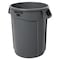 Rubbermaid Commercial 32 gal. Round Trash Can FG263200GRAY - alternate 1